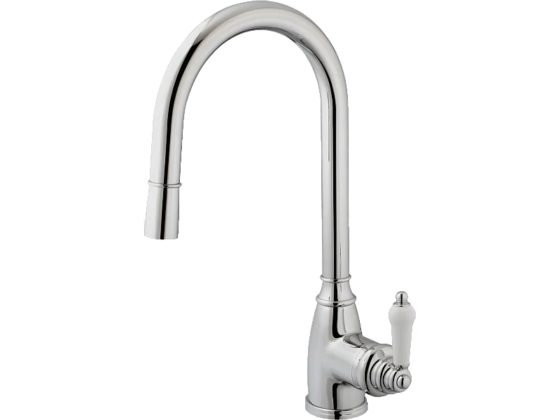 Ascott torneira de lavatório com chuveiro de mão cromo Essebagno