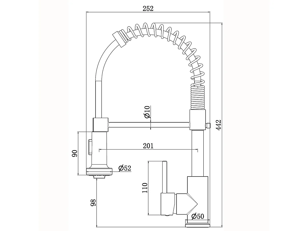 Plimo Torneira de bancada cobre Essebagno
