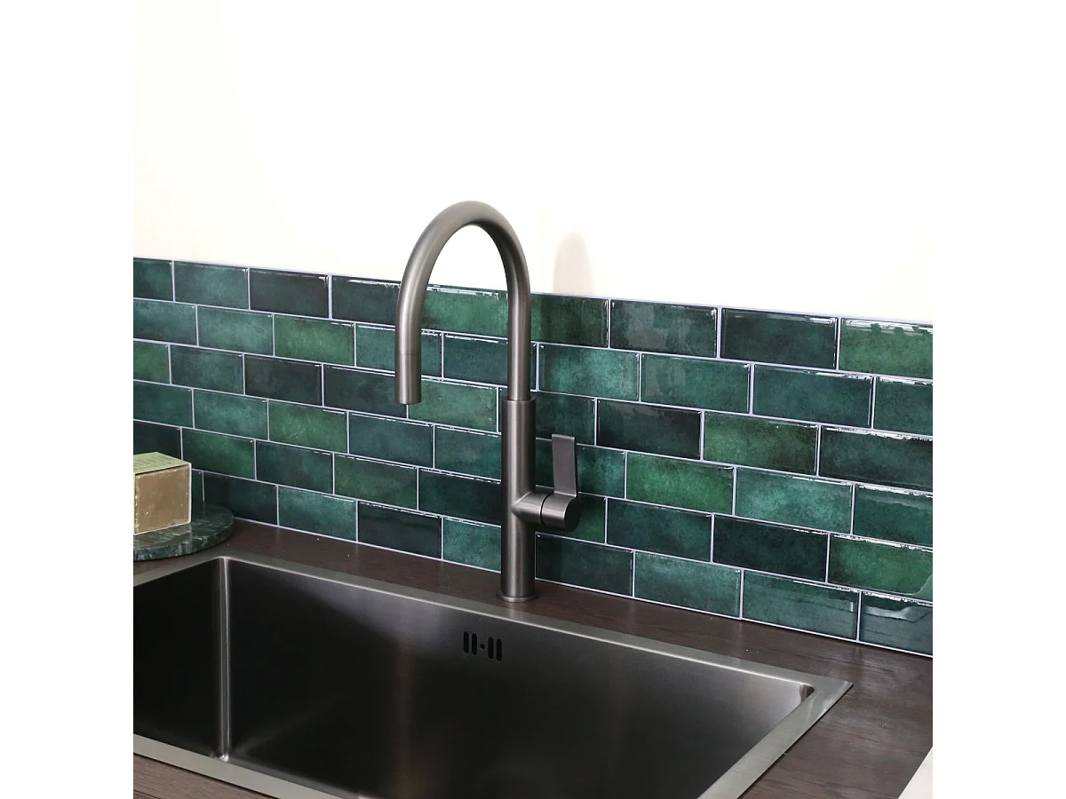 Reflet Spültischmischer gun metal Essebagno