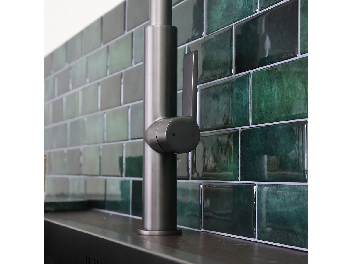 Reflet Spültischmischer gun metal Essebagno