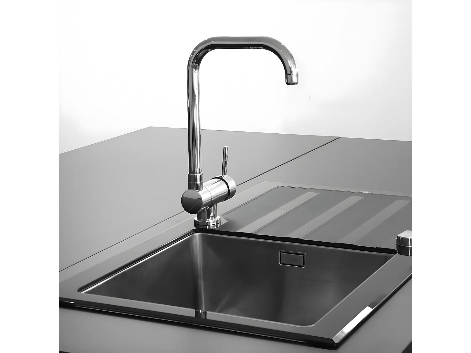 New Oslo mitigeur évier chrome rabattable ' spécial fenêtre' - Essebagno