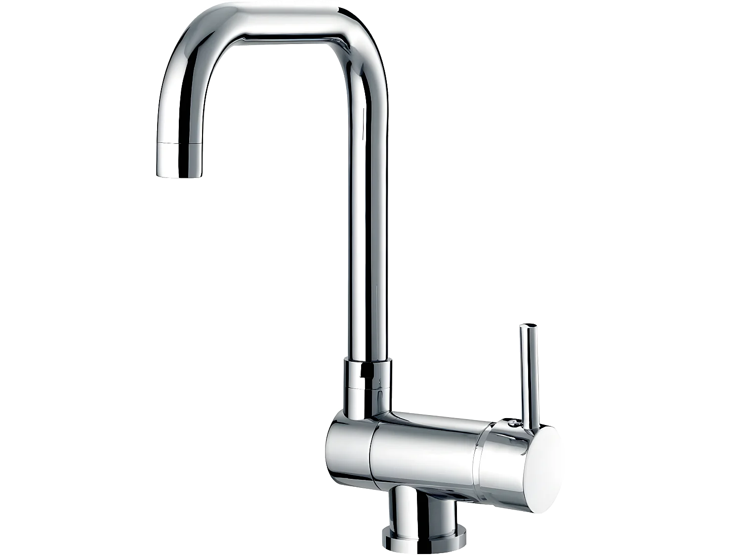 New Oslo mitigeur évier chrome rabattable 'spécial fenêtre' - Essebagno