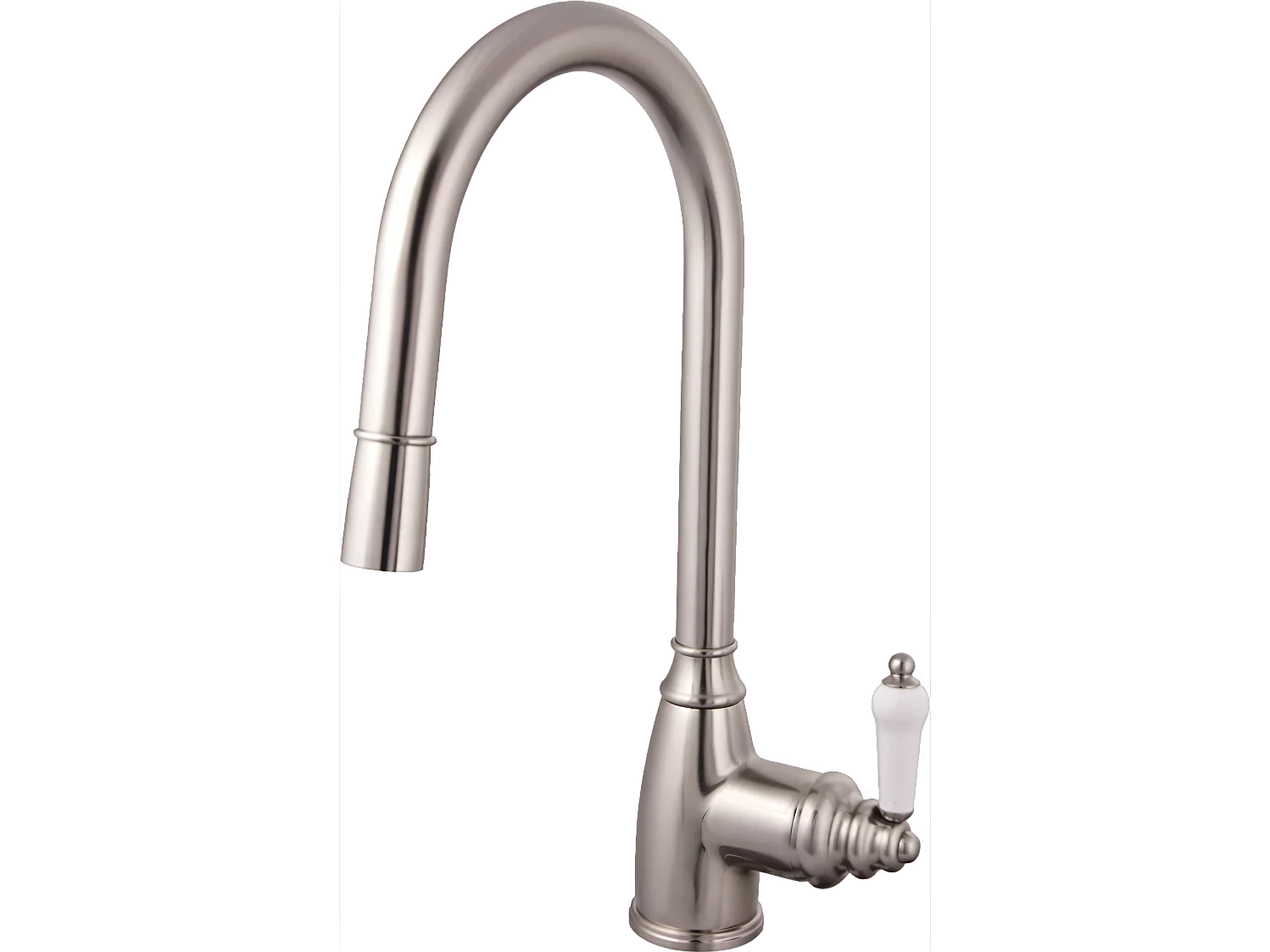 Ascott mitigeur évier à douchette extractible façon inox - Essebagno