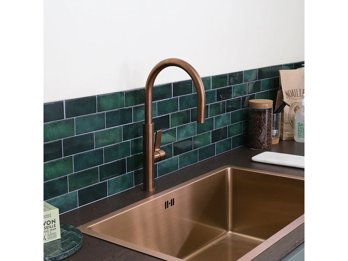 Grifo de cocina Reflet de cobre Essebagno