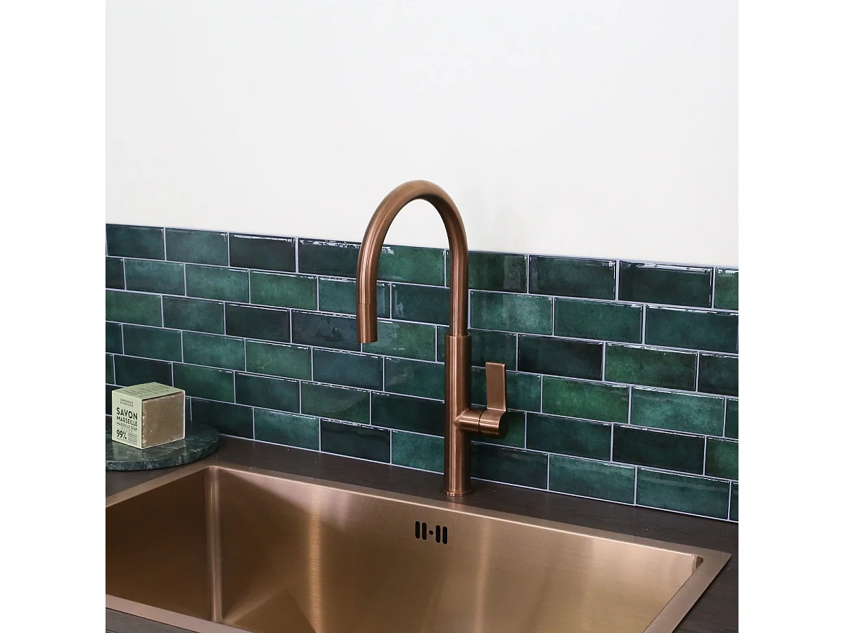 Grifo de cocina Reflet de cobre Essebagno