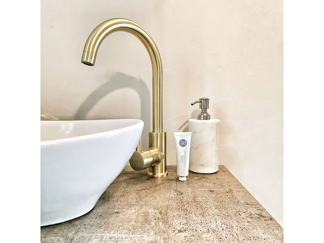 Kiwo mitigeur évier or brossé - Essebagno