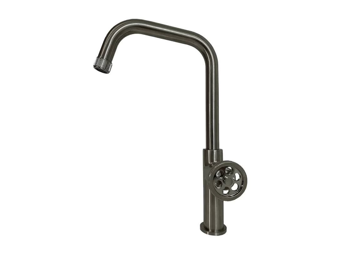 Rubinetto da cucina Indus in gun metal Essebagno