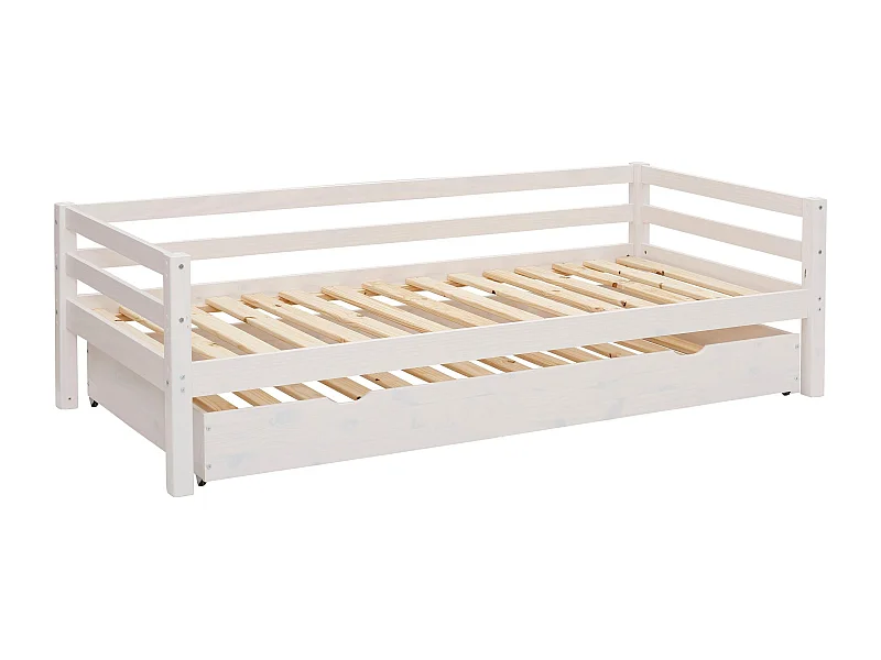 Alpi slaapbank met lade 90 Wit