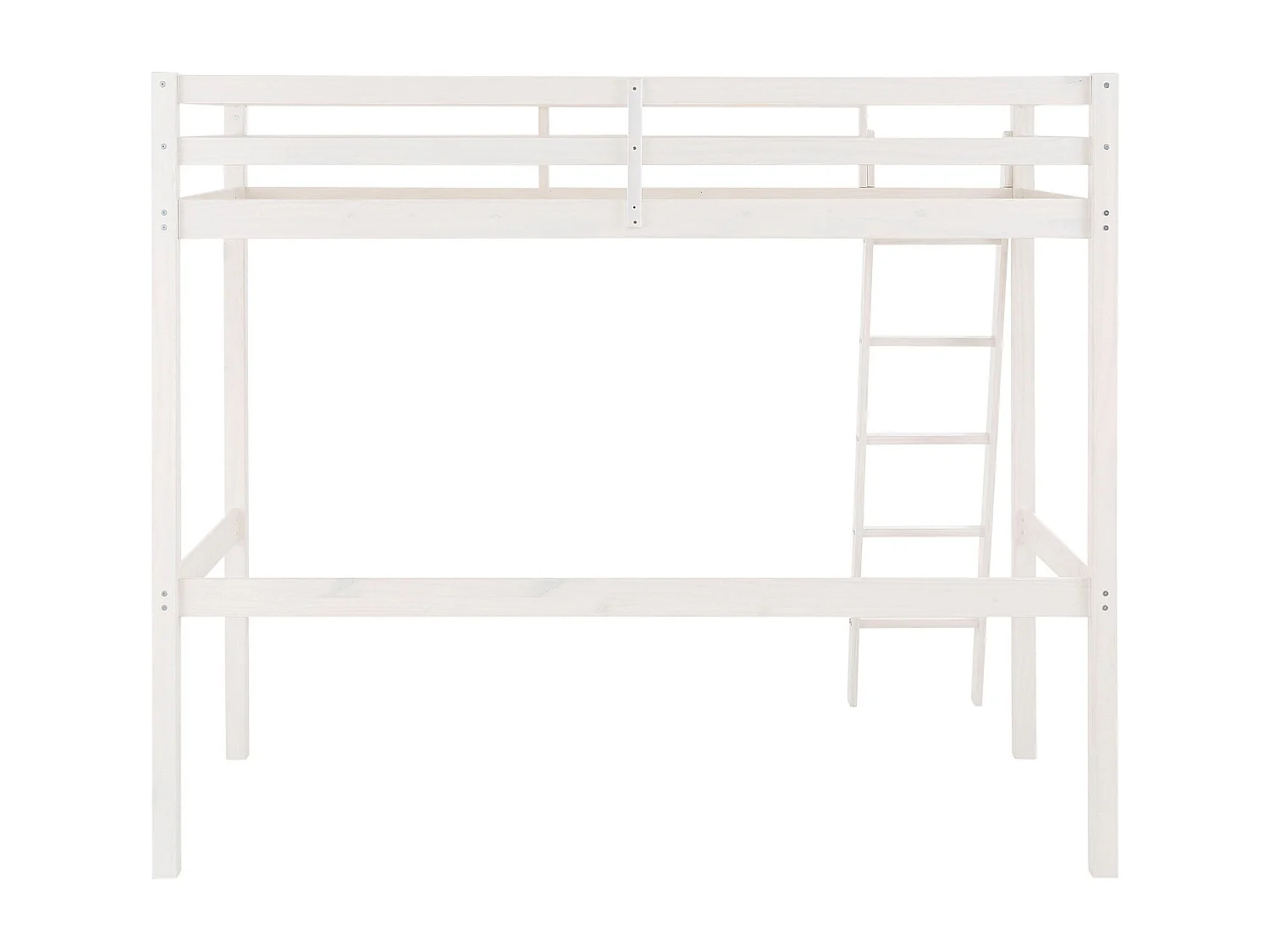 Letto Alto Alpi2 Bianco