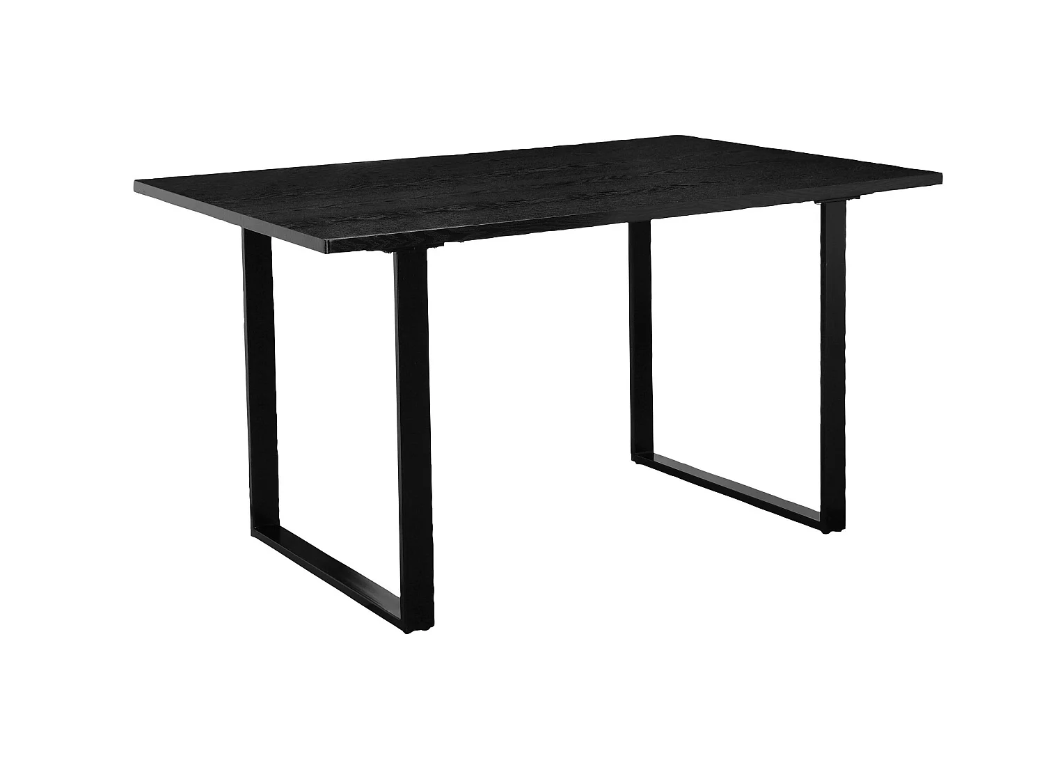 Silas | Table de salle à manger 140 cm en Noir