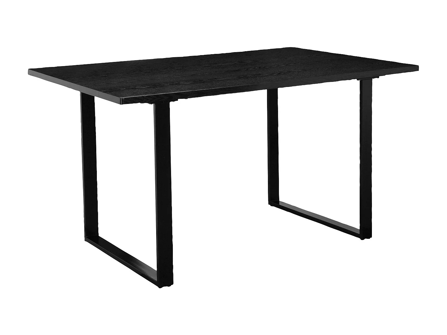 Silas | Table de salle à manger 140 cm en Noir
