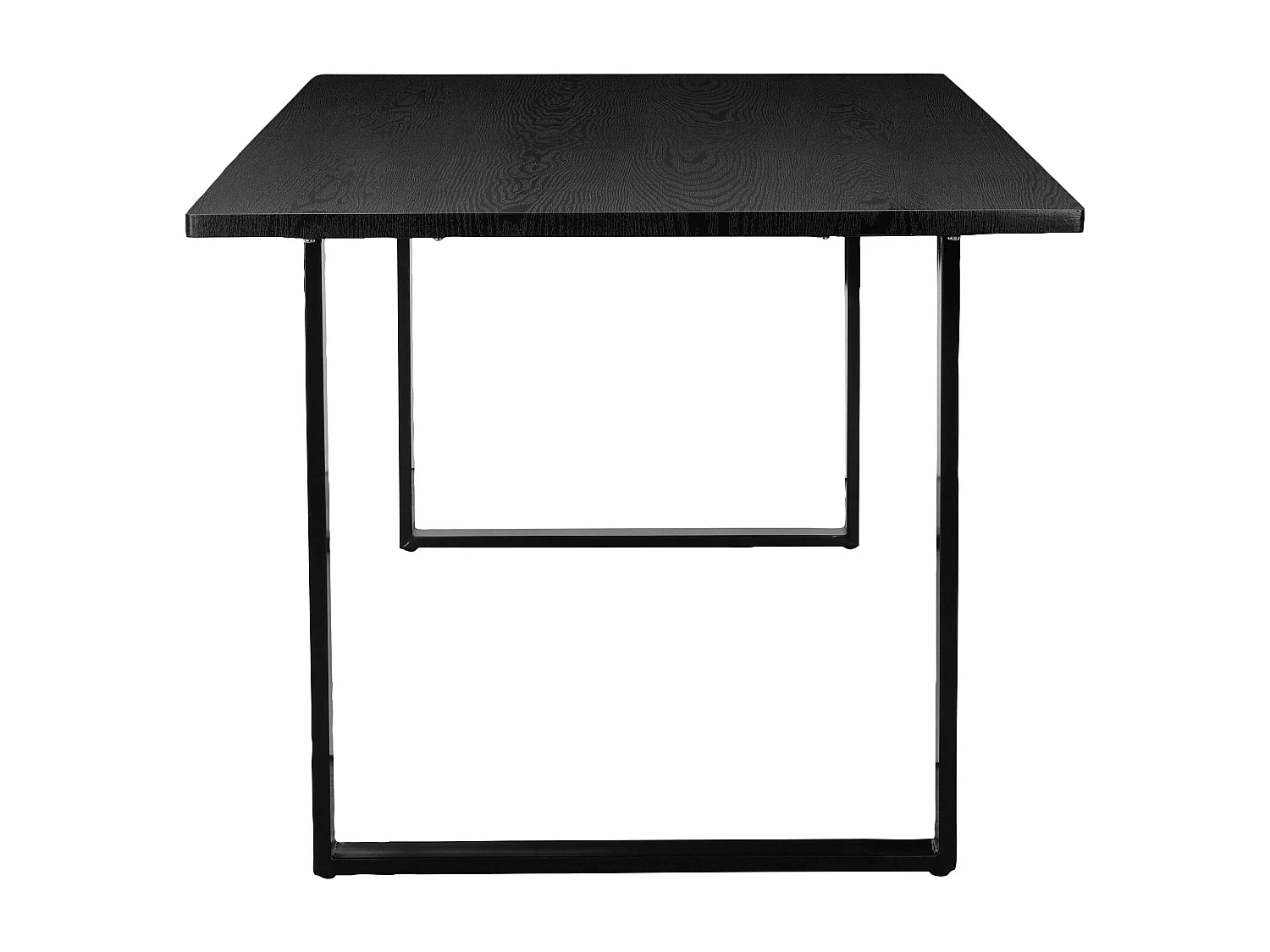 Silas | Table de salle à manger 140 cm en Noir