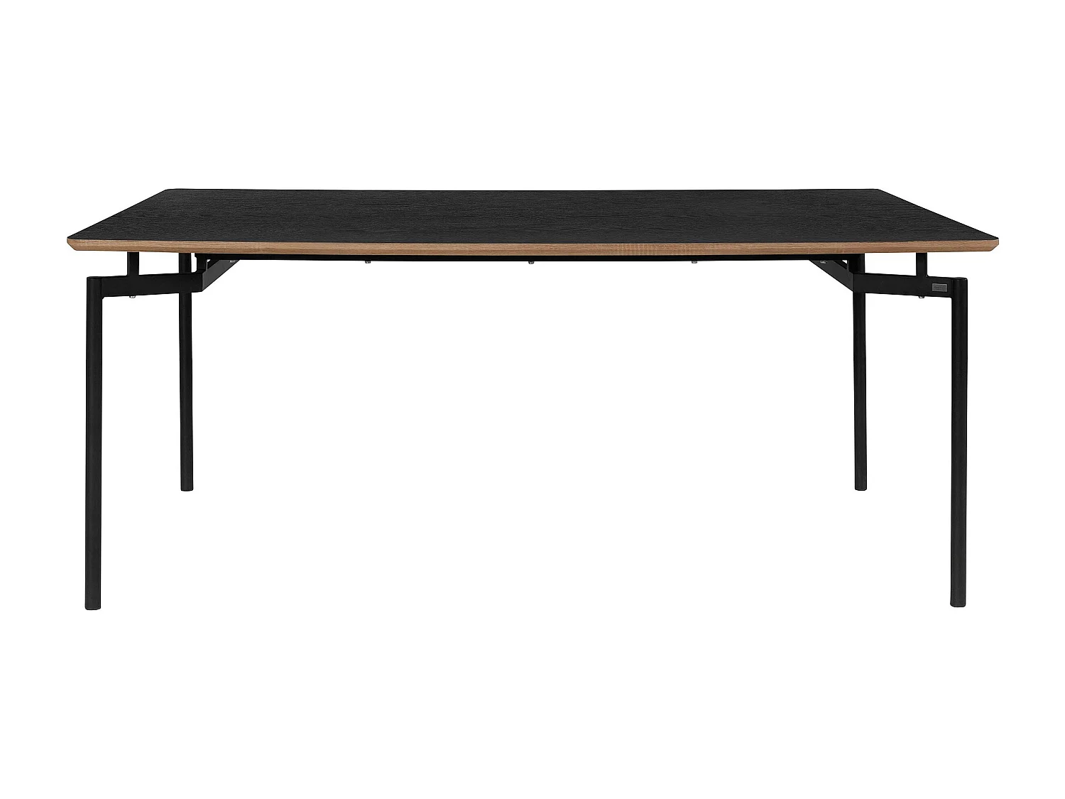 Aldo|Table de salle à manger 180 cm Noir