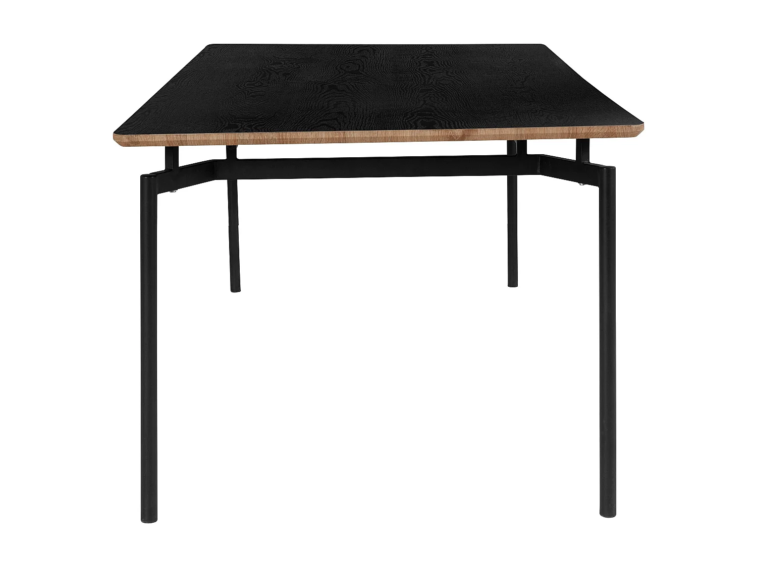 Aldo|Table de salle à manger 180 cm Noir