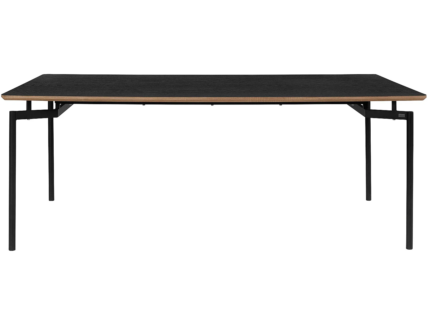 Aldo | Mesa de Jantar 200 cm 6 lugares em Preto