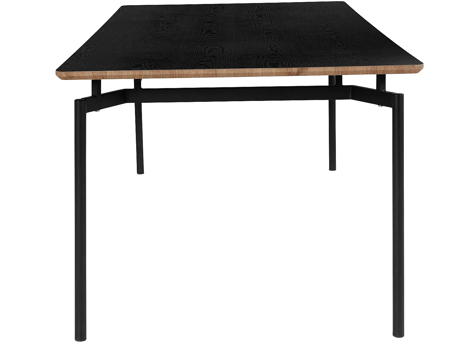 Aldo | Mesa de Jantar 200 cm 6 lugares em Preto