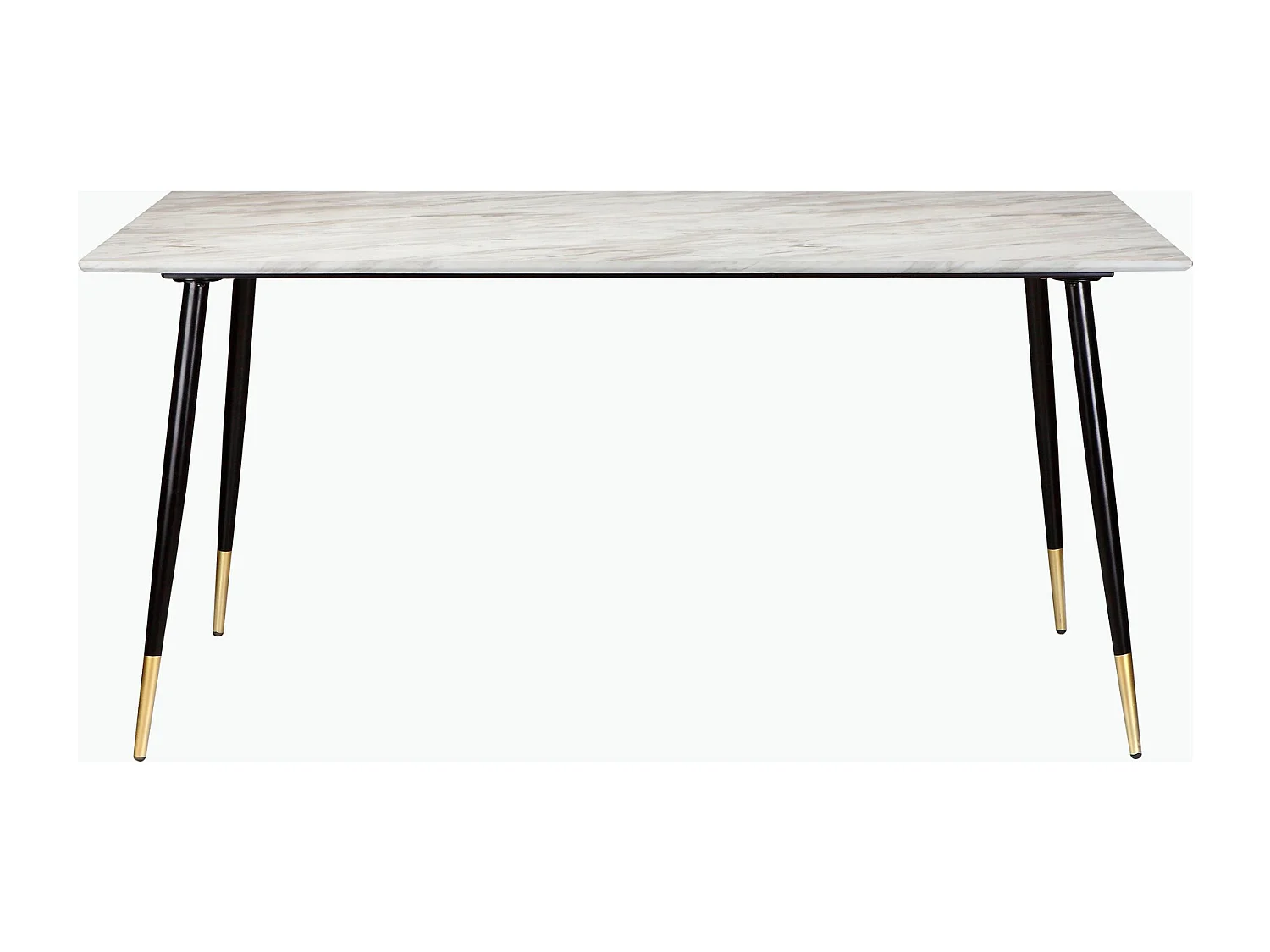 Monza|Table à manger en effet marbre 8 personnes L160