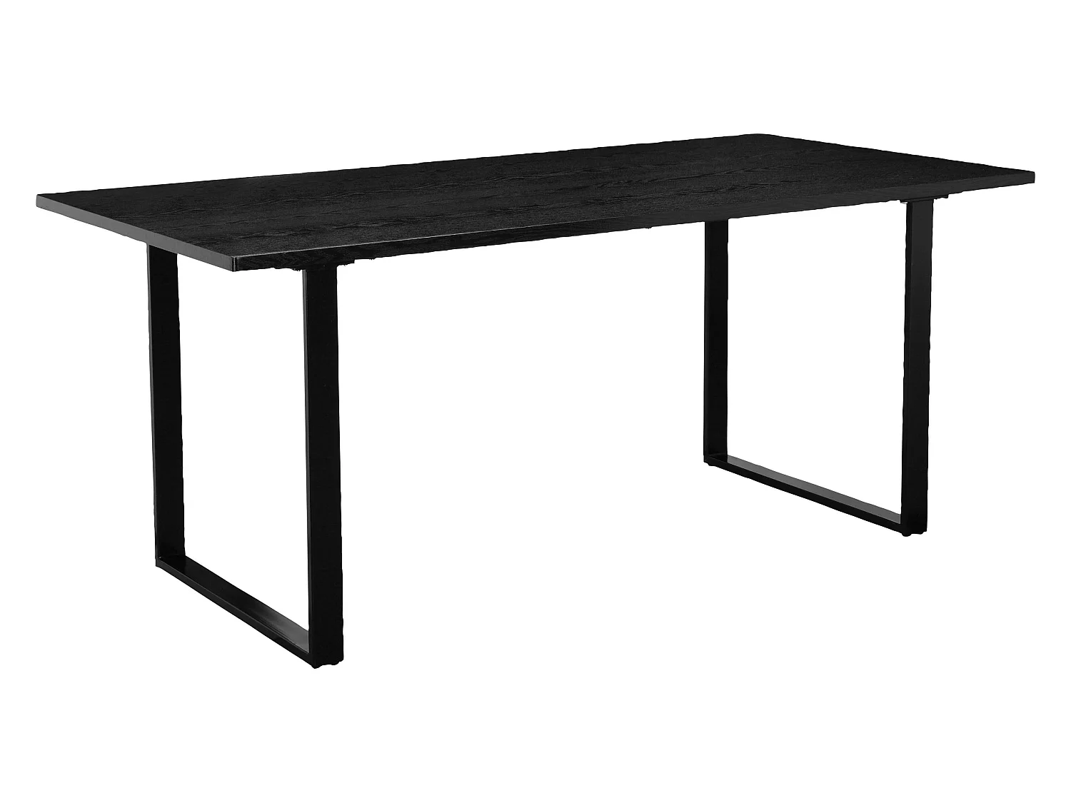Silas|Table de salle à manger 180 cm Noir