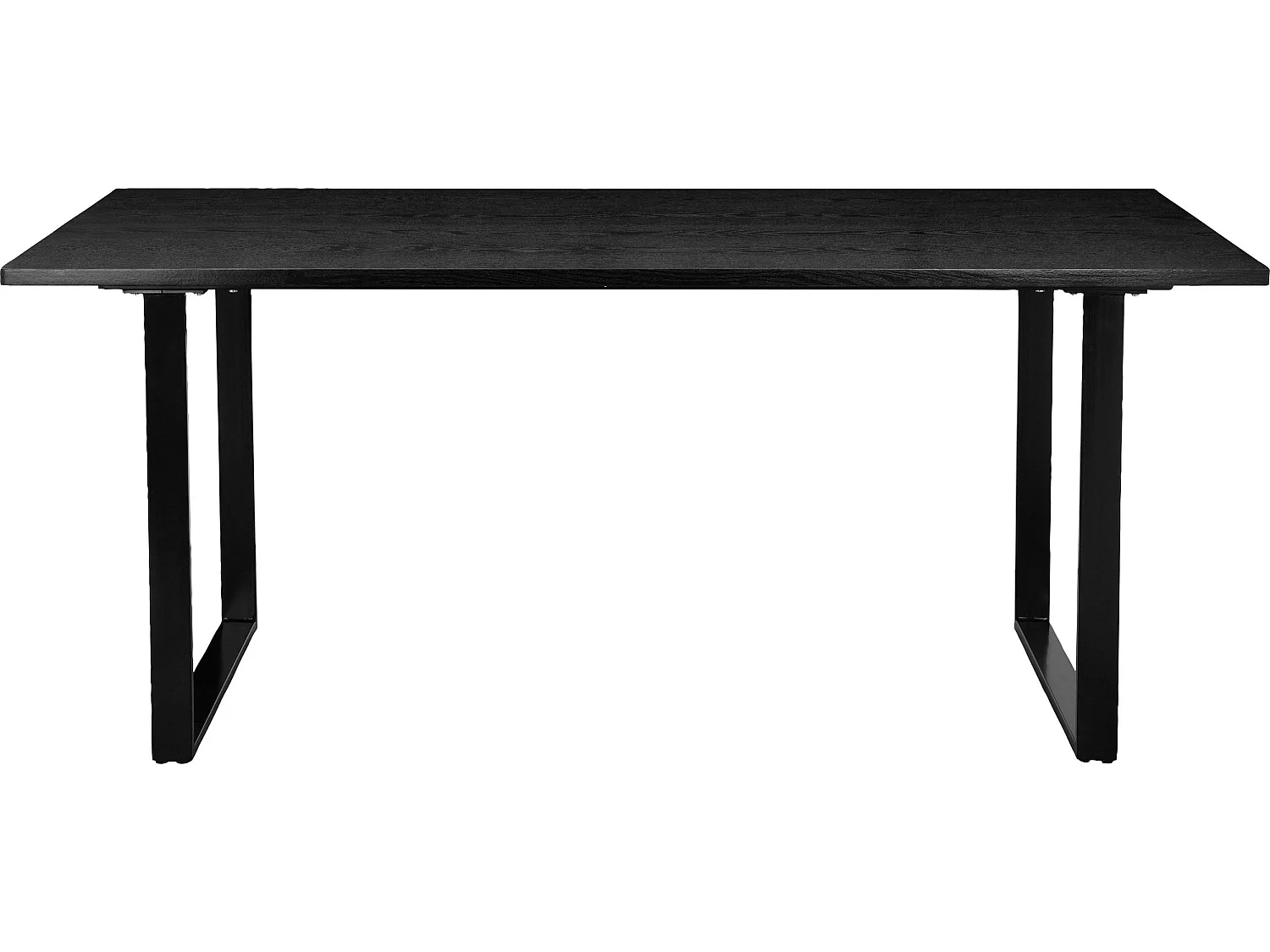 Silas|Table de salle à manger 180 cm Noir