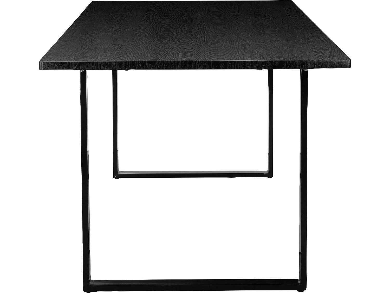 Silas|Table de salle à manger 180 cm Noir