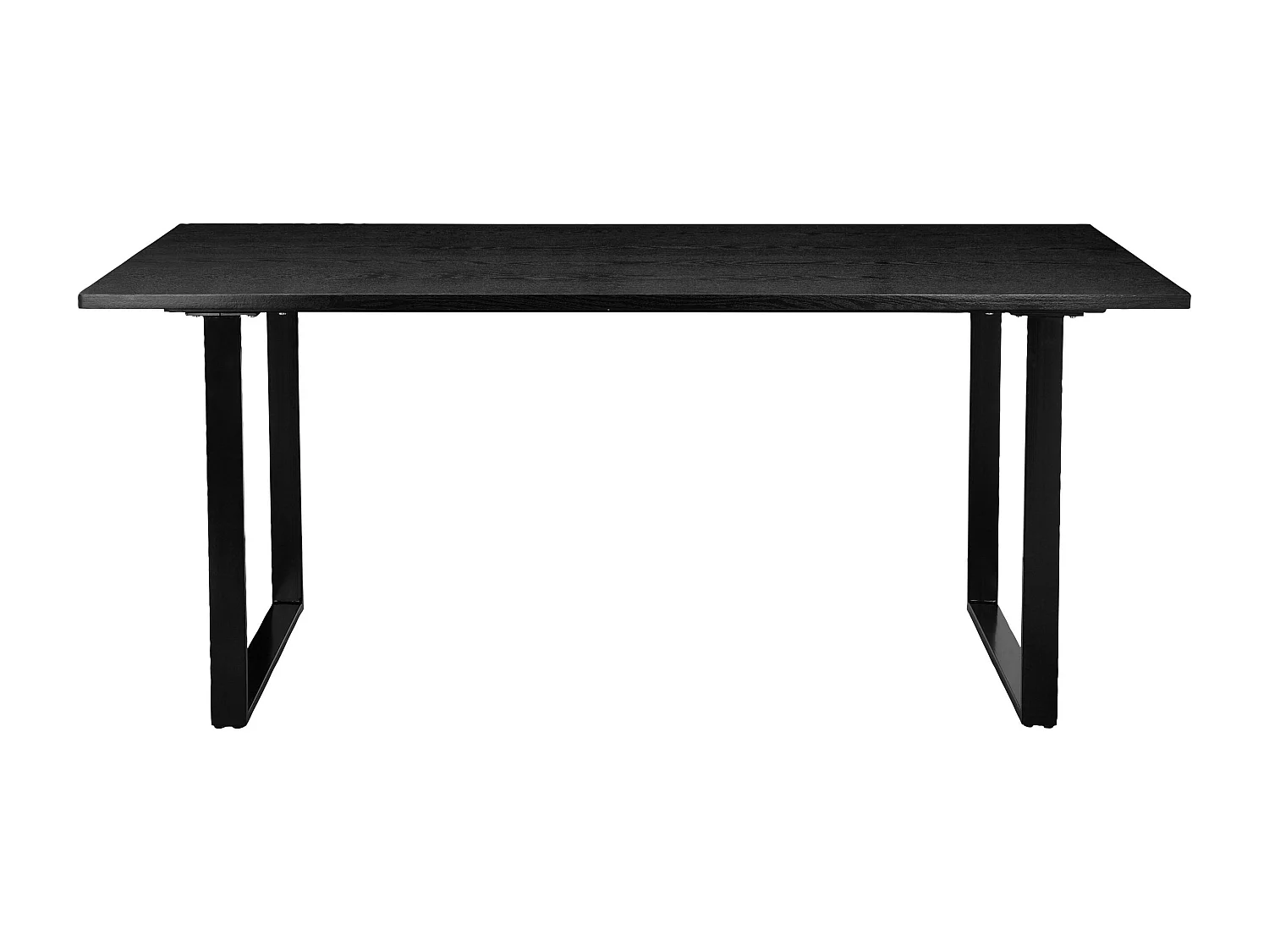 Silas | Mesa de Jantar 180 cm 8 lugares em Preto