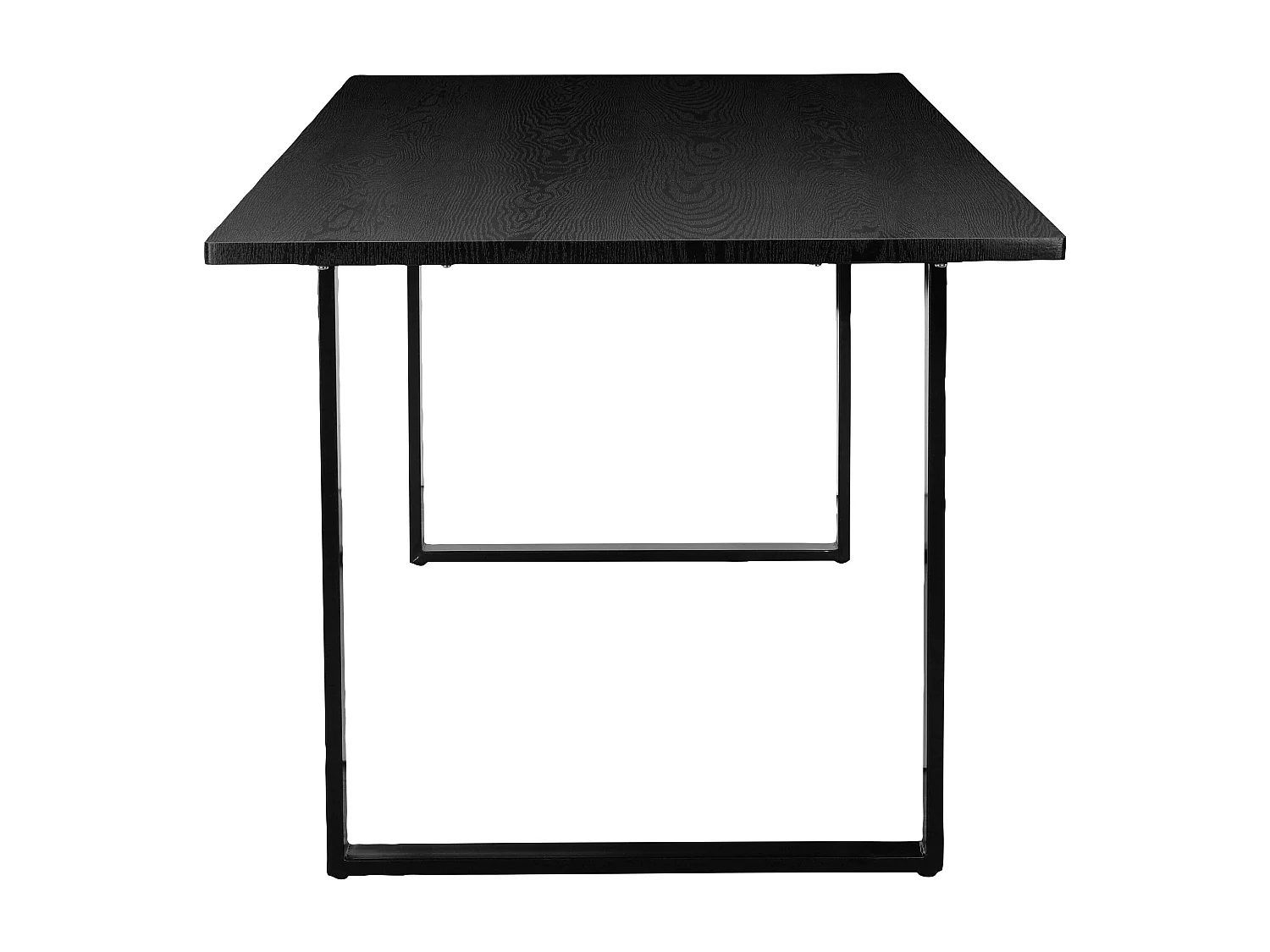 Silas | Mesa de Jantar 180 cm 8 lugares em Preto
