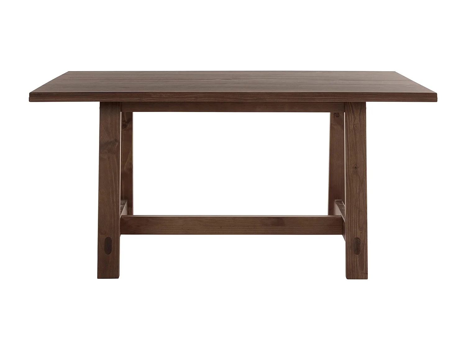 Derby | Mesa de Jantar 160x90 cm 6 lugares em Castanho