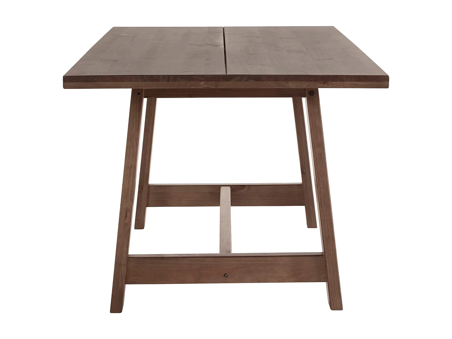 Derby|Table à manger 160x90 cm 6 personnes en Marron