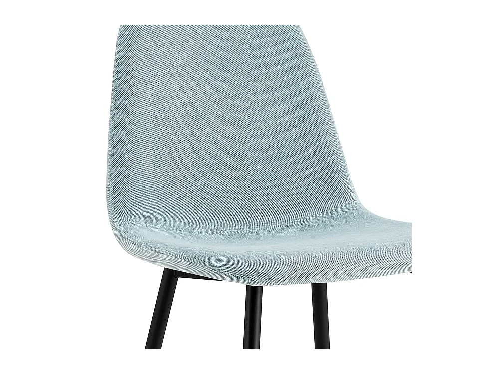 WeHome - Chaises Bella bleues : lot de 4 chaises design