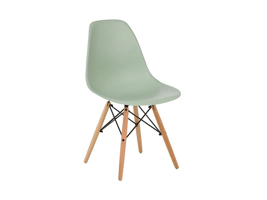 WeHome - Chaises de salle à manger Ester : lot de 4 chaises vertes