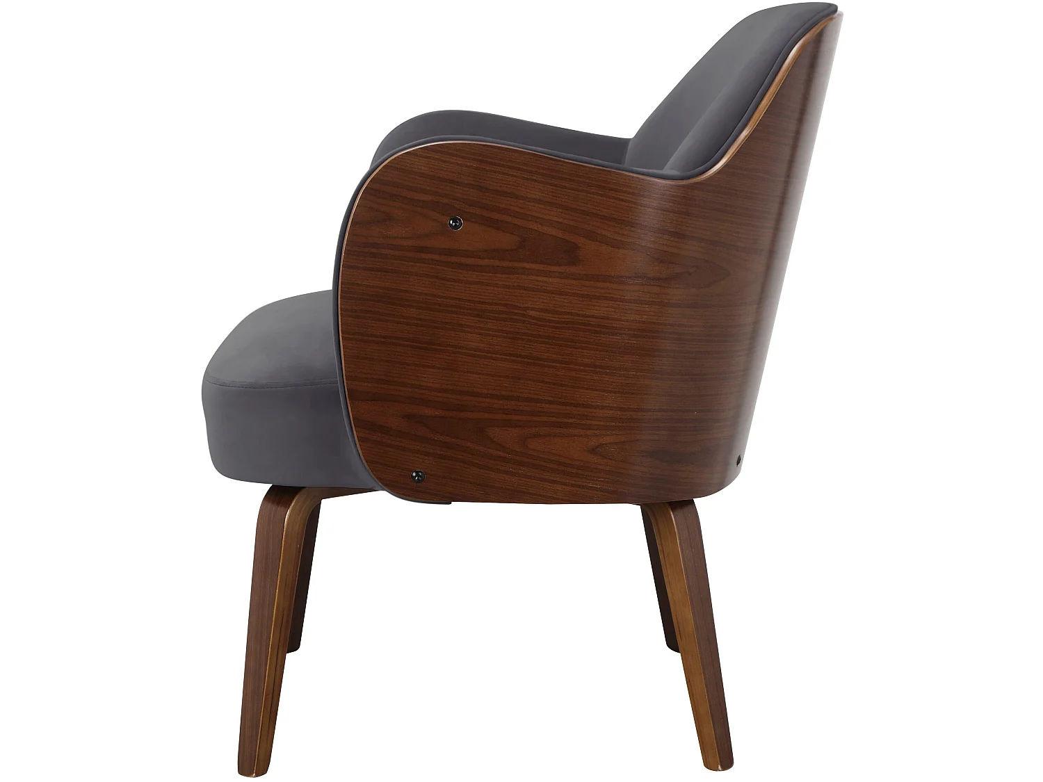 Haruko | Chaise longue en antracite