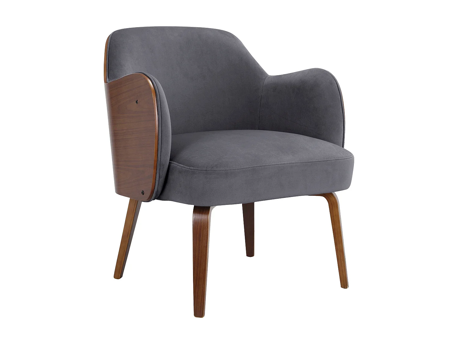 Haruko | Chaise longue en antracite