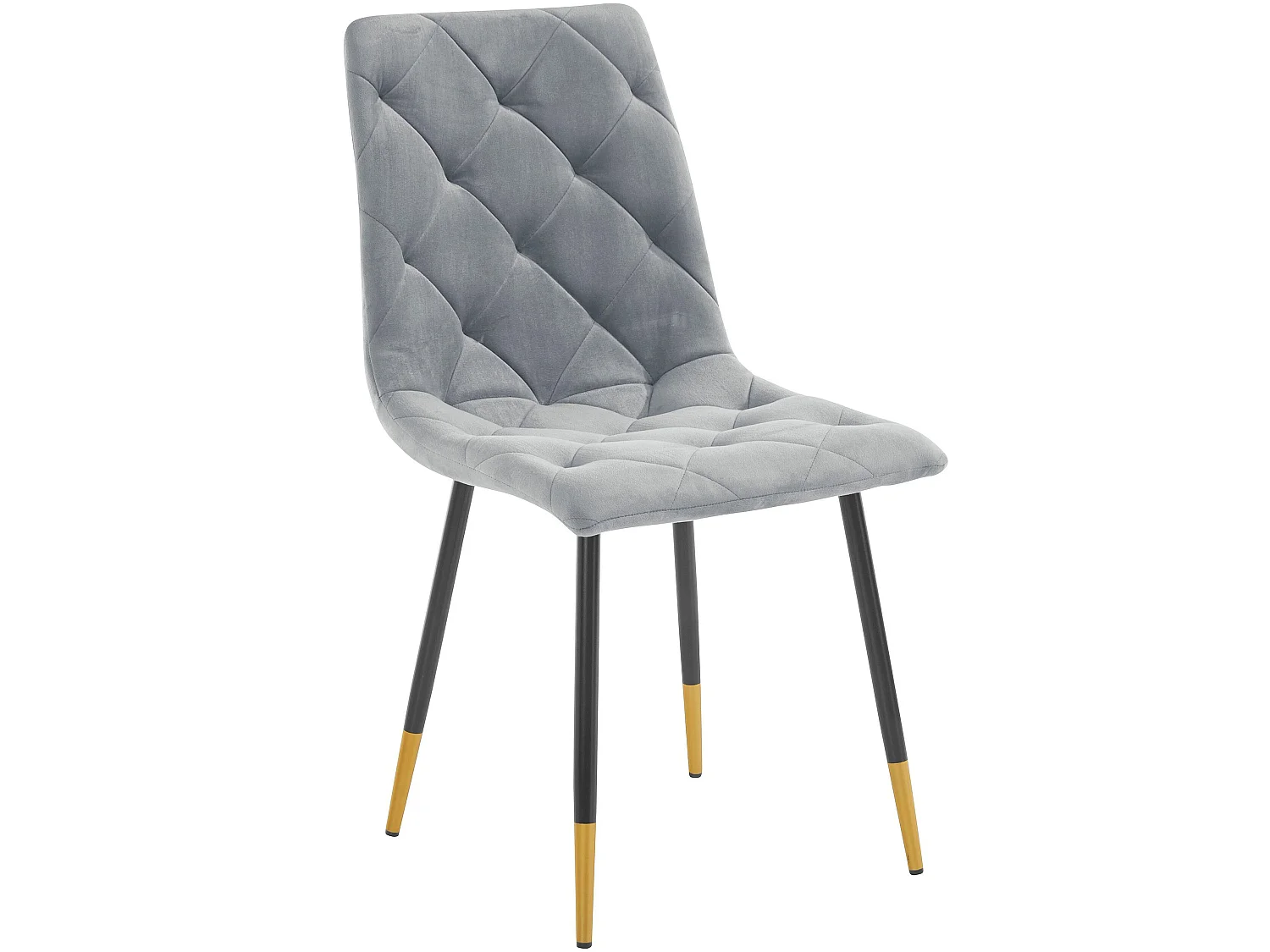 Eva | Chaise 2 Pack Metal Grey