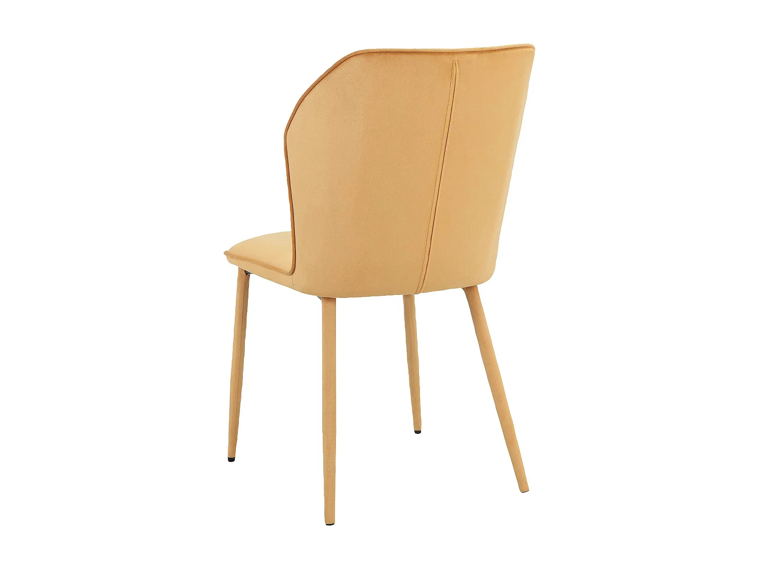 Wilma|Chaise de salle à manger 2 PK Mustard