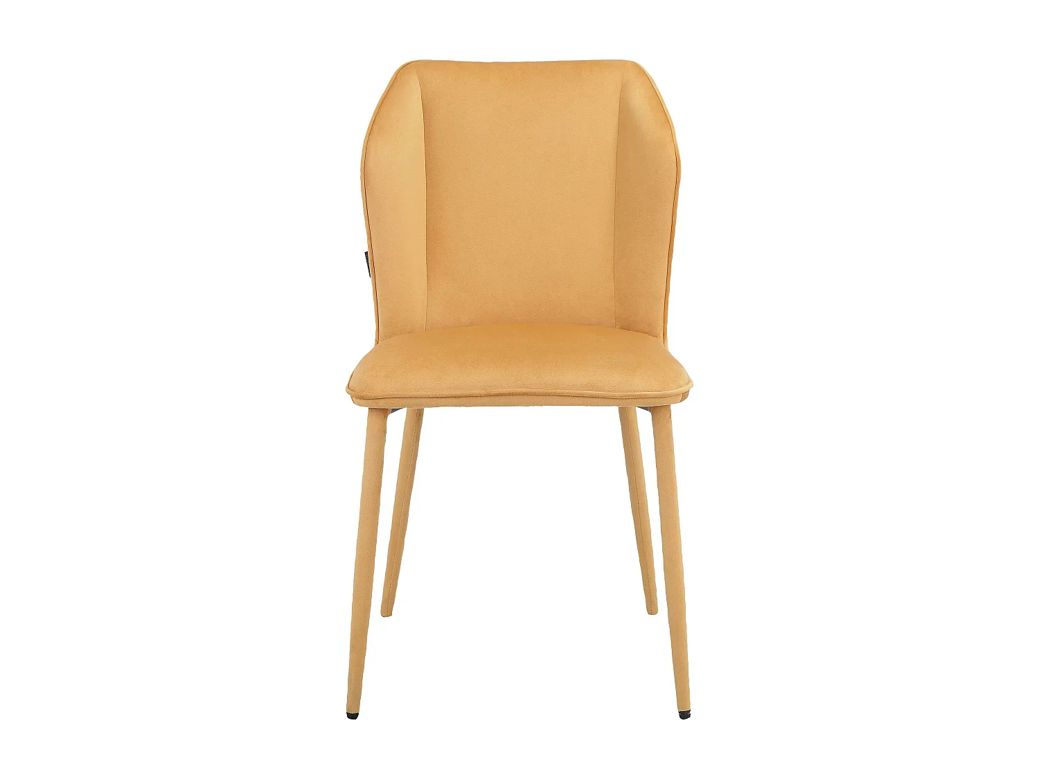Wilma|Chaise de salle à manger 2 PK Mustard