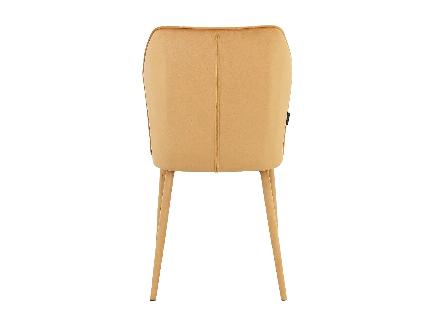 Wilma|Chaise de salle à manger 2 PK Mustard