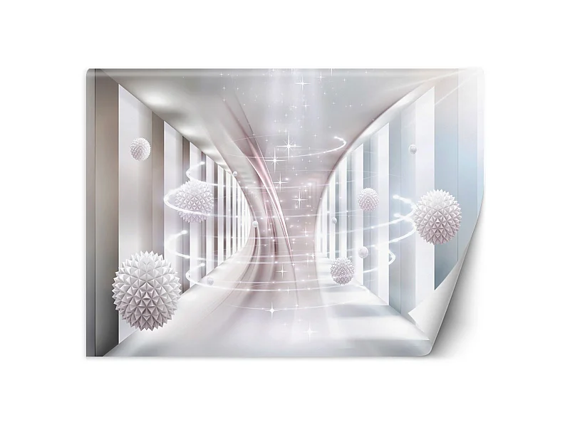 Papier peint boules qui tournent - 400 x 280 cm