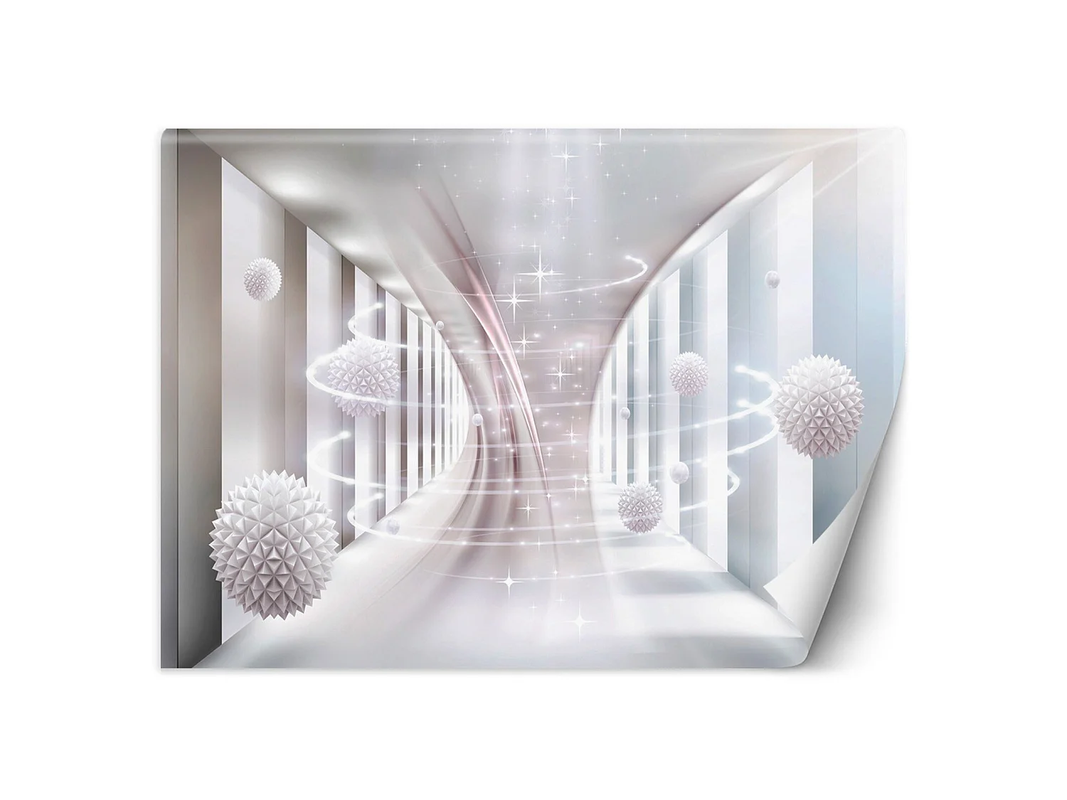 Papier peint boules qui tournent - 400 x 280 cm