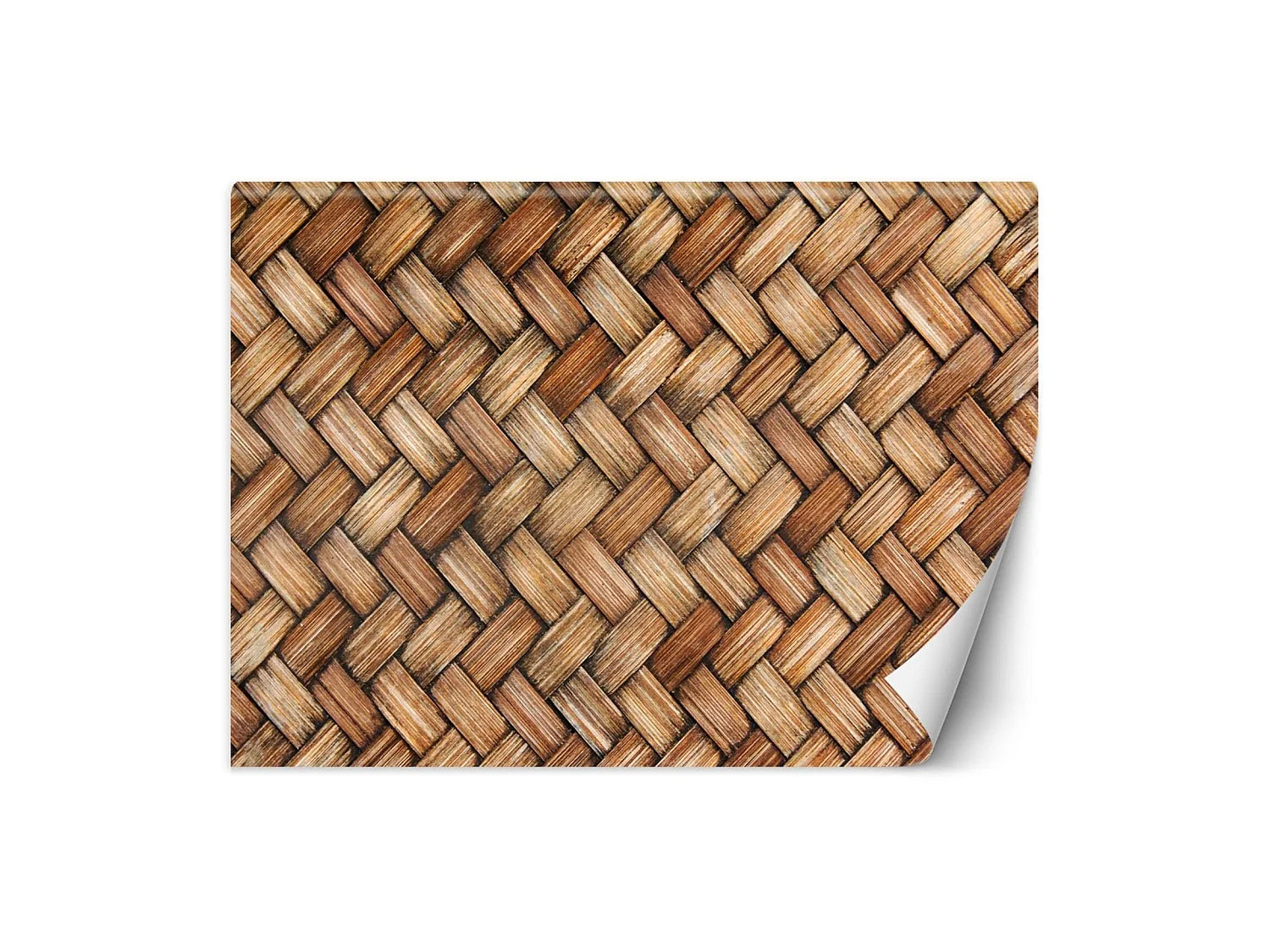 Papier peint osier tressé - 250 x 175 cm