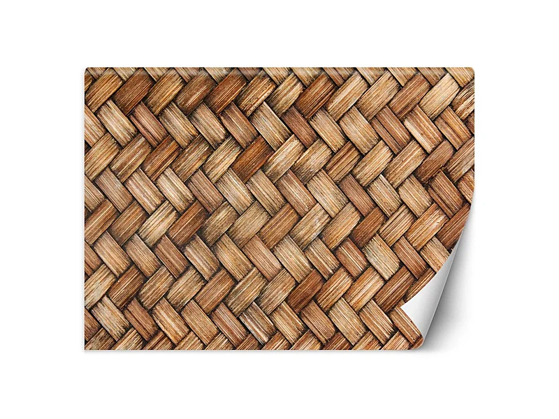 Papier peint osier tressé - 250 x 175 cm