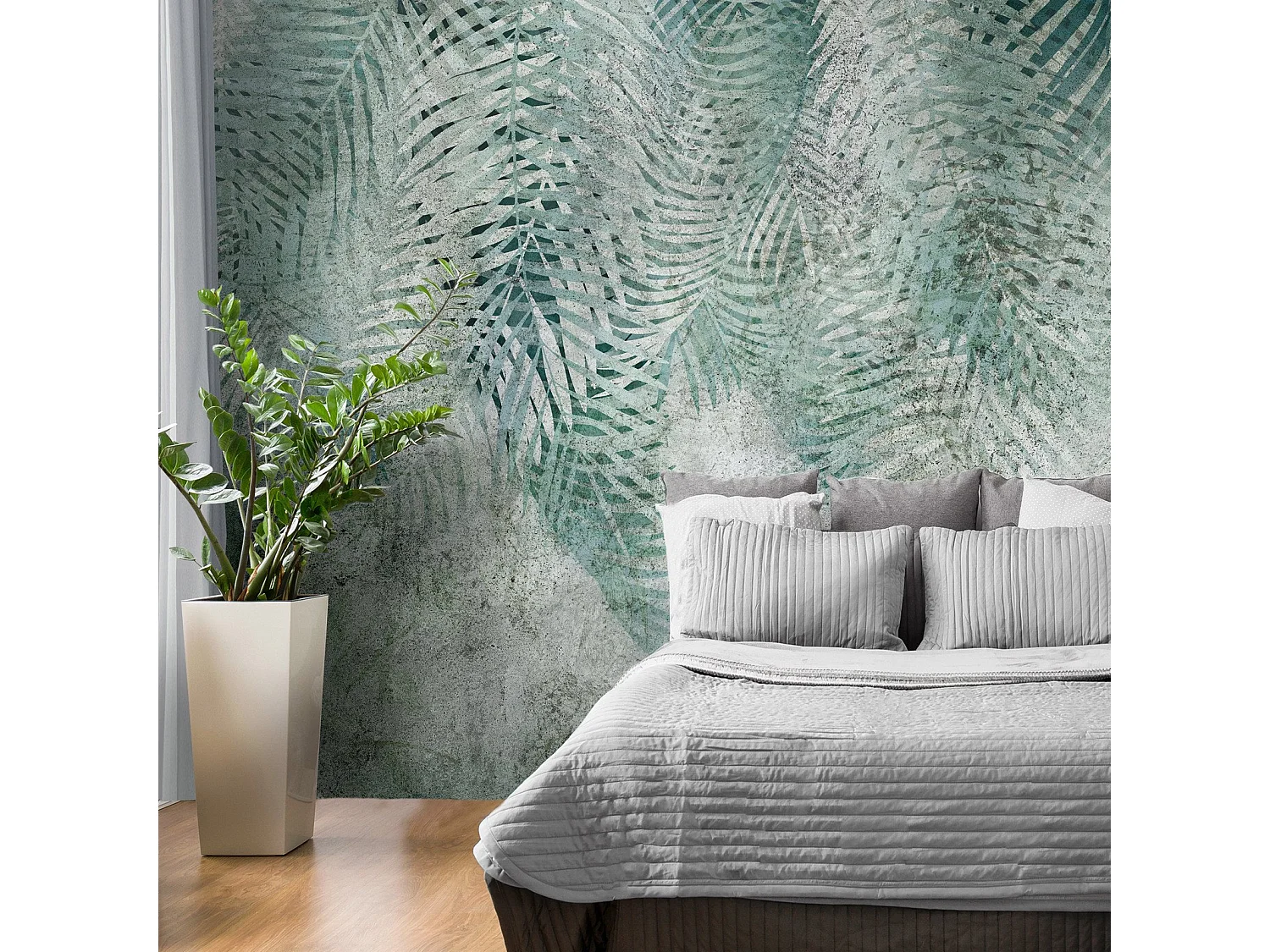 Papier peint Prehistoric Palm Trees - 400 x 280 cm