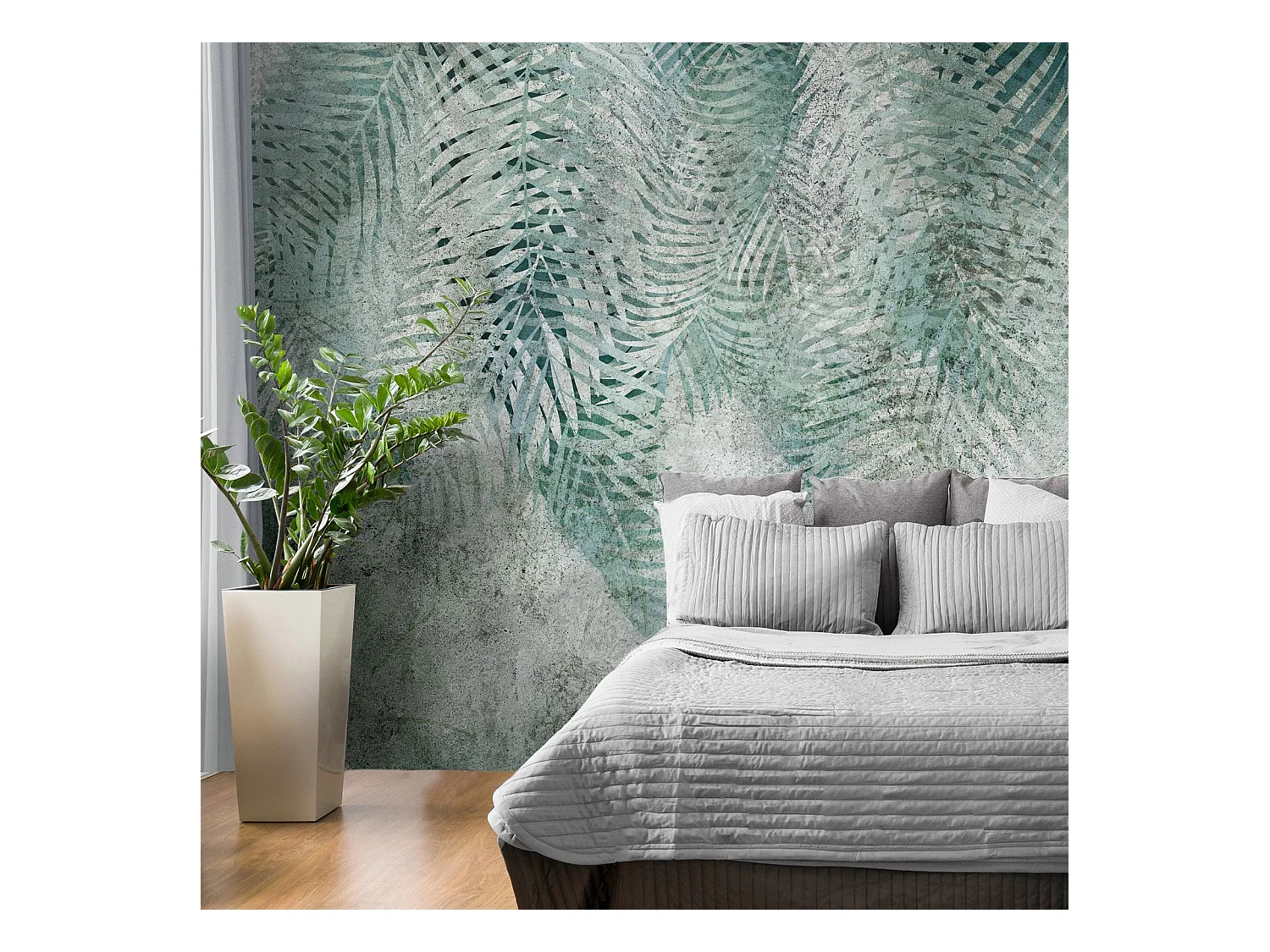 Papier peint Prehistoric Palm Trees - 400 x 280 cm