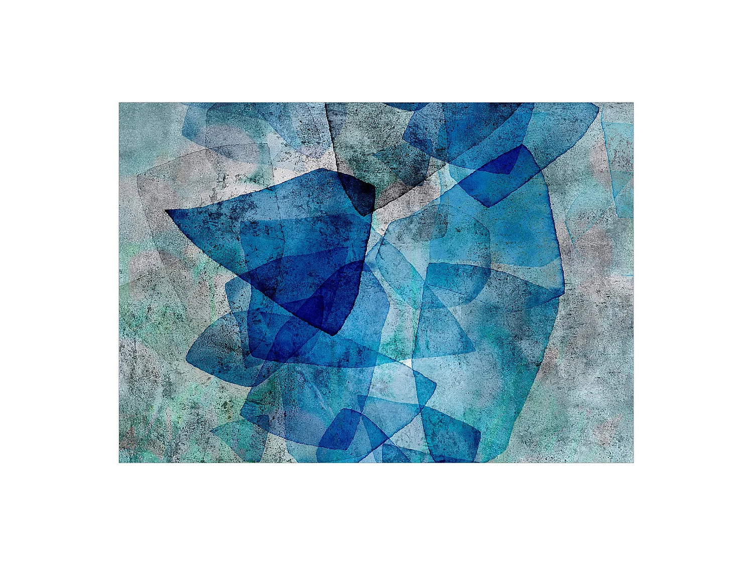 Papier peint Sapphire Mosaic - 100 x 70 cm