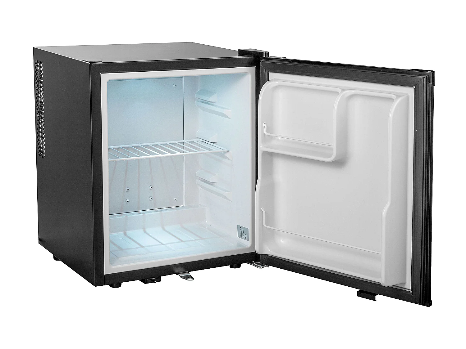 Elektrisch gekoelde minibar - 38 liter - Omkeerbare draairichting van de deur - Zwart