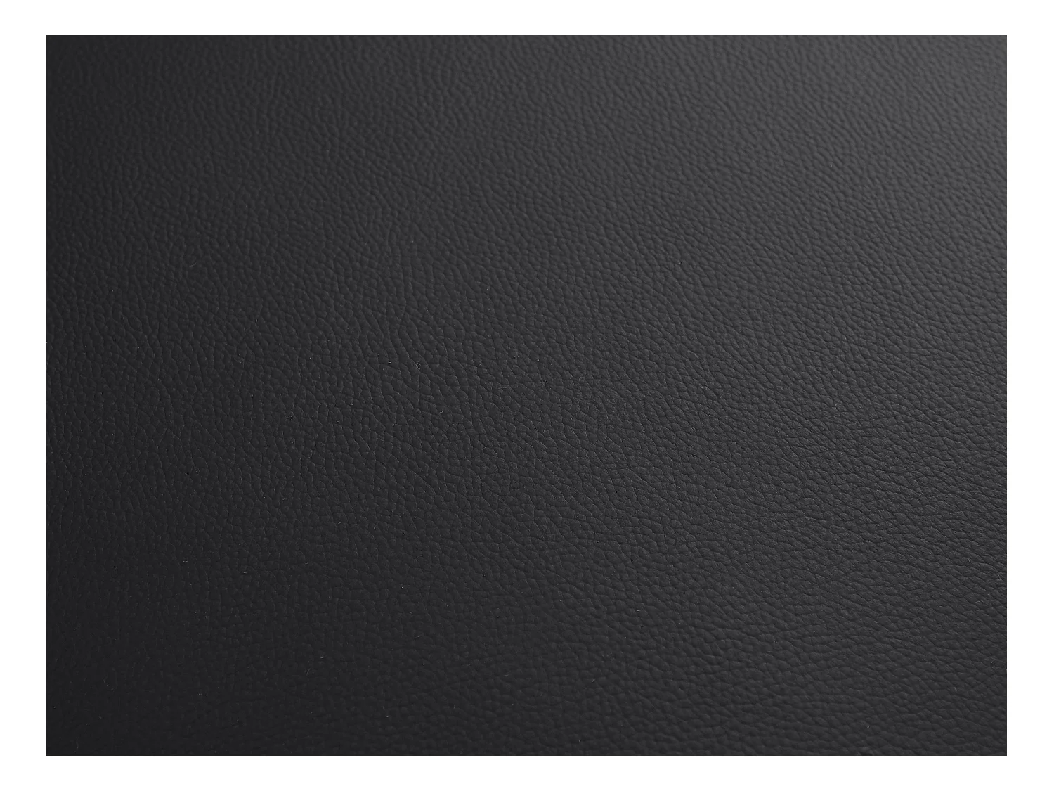 Sofa 2-Sitzer - Rindsleder - Schwarz - BREYT II