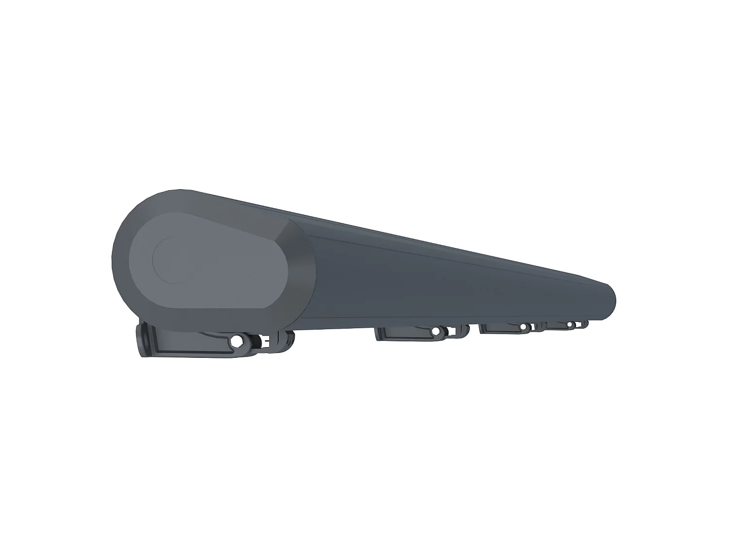 Tendone esterno motorizzato a LED con cassonetto integrale a 6 x 3, 5 m tessuto acrilico antracite GALAXA