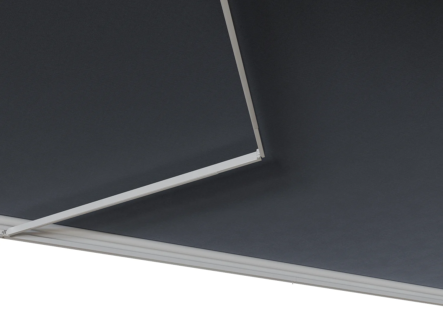 Toldo motorizado con cofre 4 x 3 m antracita - COFANA