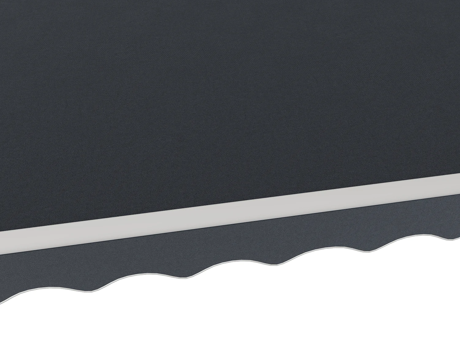 Tendone esterno motorizzato con semi-cassonetto 5 x 3 m antracite COFANA