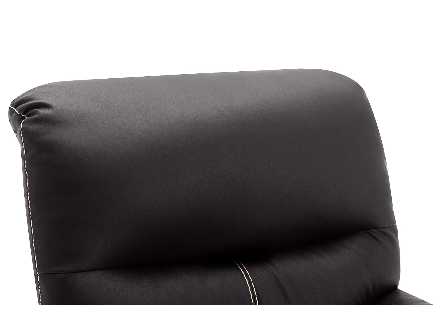 Relaxsessel - Kunstleder - Braun - CANBY