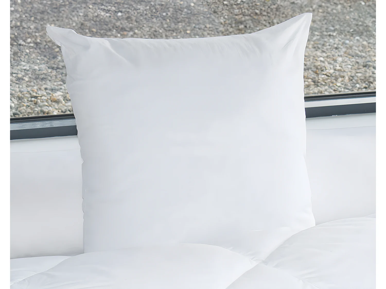 Oreiller 60 x 60 cm de DREAMEA - 600 gr - MARIN